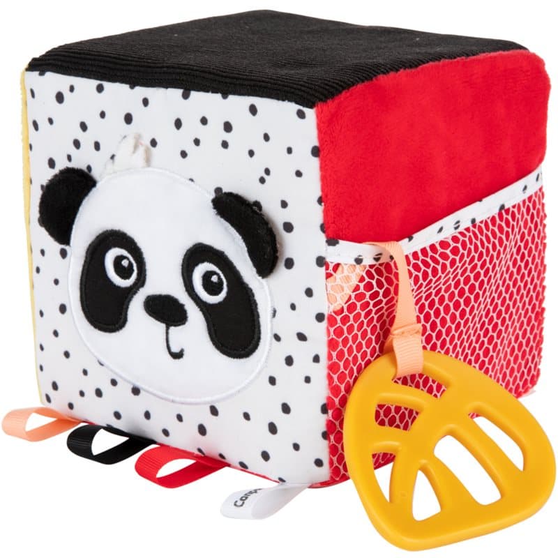 Canpol babies BabiesBoo Soft Activity Cube zachte, sensorische speelkubussen 1 st