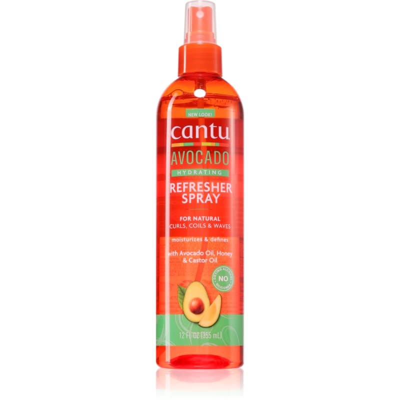 CANTU Avocado Refresher Spray Hydraterende Haarspray Voor Golvend en Krullend Haar 355 ml