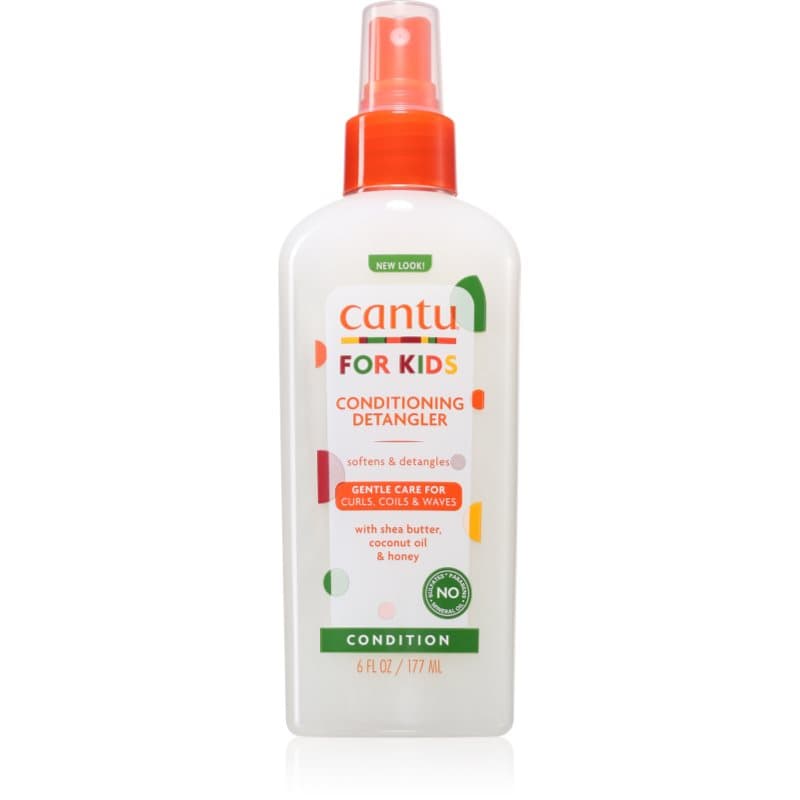 CANTU For Kids Care Detangler Spray voor Makkelijk doorkambaar Haar Voor Golvend en Krullend Haar 177 ml