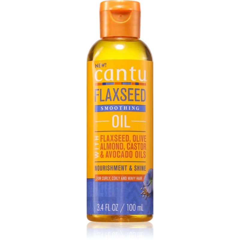 CANTU FlaxSeed Smoothing Oil hydraterende en voedende haarolie 100 ml
