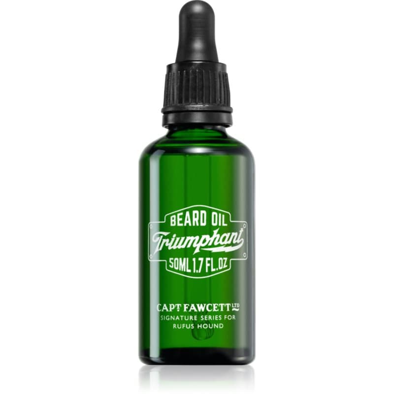 Captain Fawcett Beard Oil Rufus Hound's Triumphant Baardolie voor Mannen  50 ml
