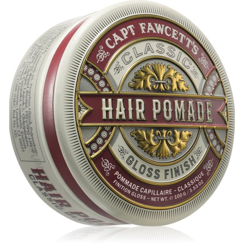 Captain Fawcett Classic Hair Pomade Gloss Finish Haar pommade voor Mannen 100 g