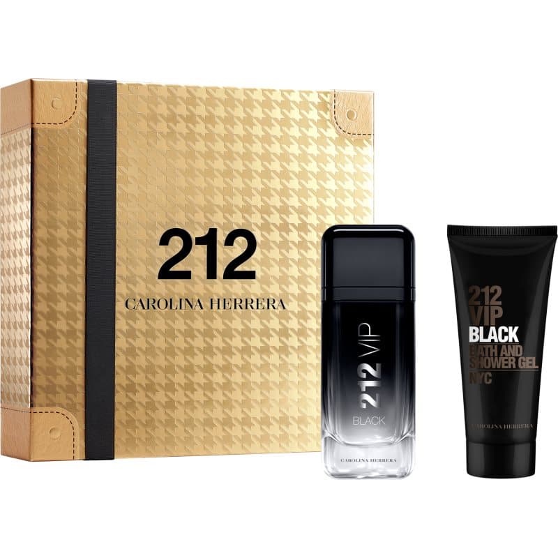 CAROLINA HERRERA 212 VIP Black Gift Set voor Mannen 1 st
