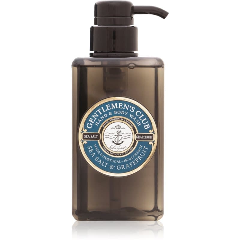 Castelbel Gentlemen's Club Sea Salt & Grapefruit Vloeibare Zeep voor Handen en Lichaam 450 ml
