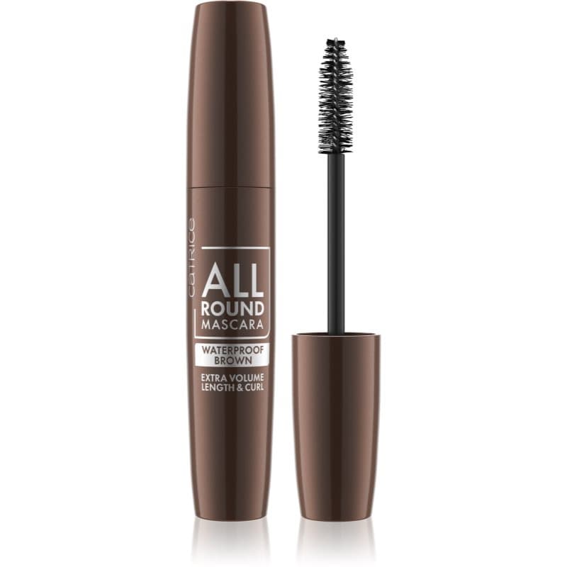 Catrice Allround Mascara voor Verlenging, Krul en Volume Waterproof Tint 020 Brown 12 ml