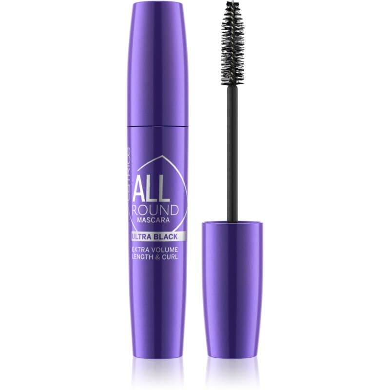 Catrice Allround Mascara voor Verlenging, Krul en Volume Tint 010 Ultra Black 11 ml
