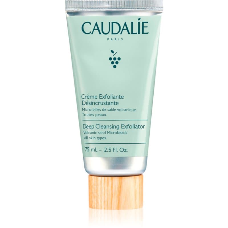 Caudalie Cleaners & Toners Deep Cleansing Exfoliator Gezichtspeeling voor Dieptereiniging 75 ml