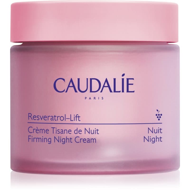 Caudalie Resveratrol-Lift Nachtcrème met Ani-Age Effect voor Regeneratie en Huid Herstel 50 ml