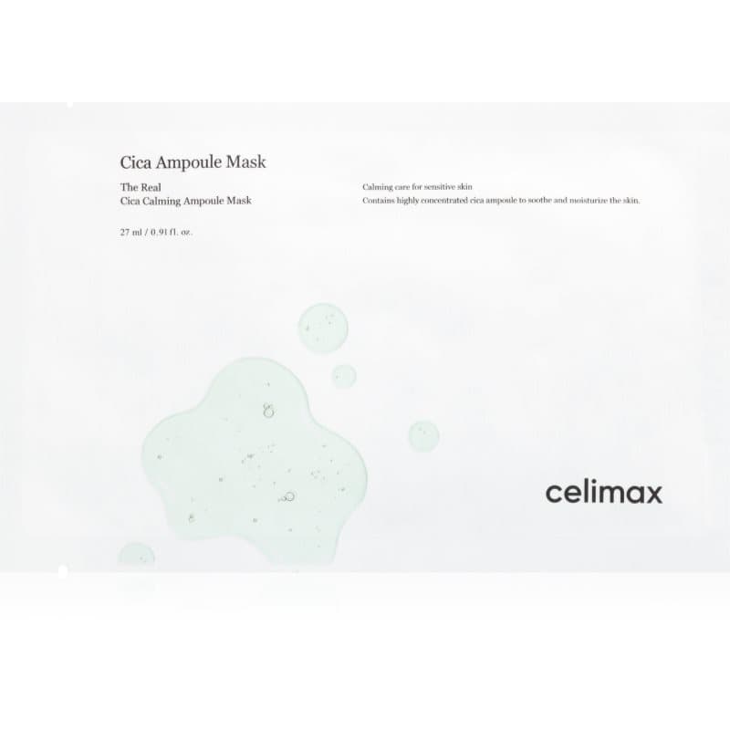 celimax The Real Cica intensief hydrogelmasker voor Kalmering van de Huid 25 ml