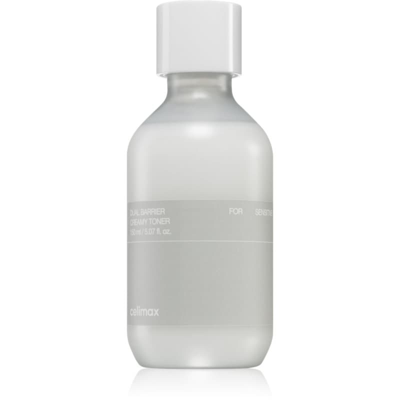 celimax Dual Barrier romige tonic voor Kalmering en Versterking van Gevoelige Huid 150 ml