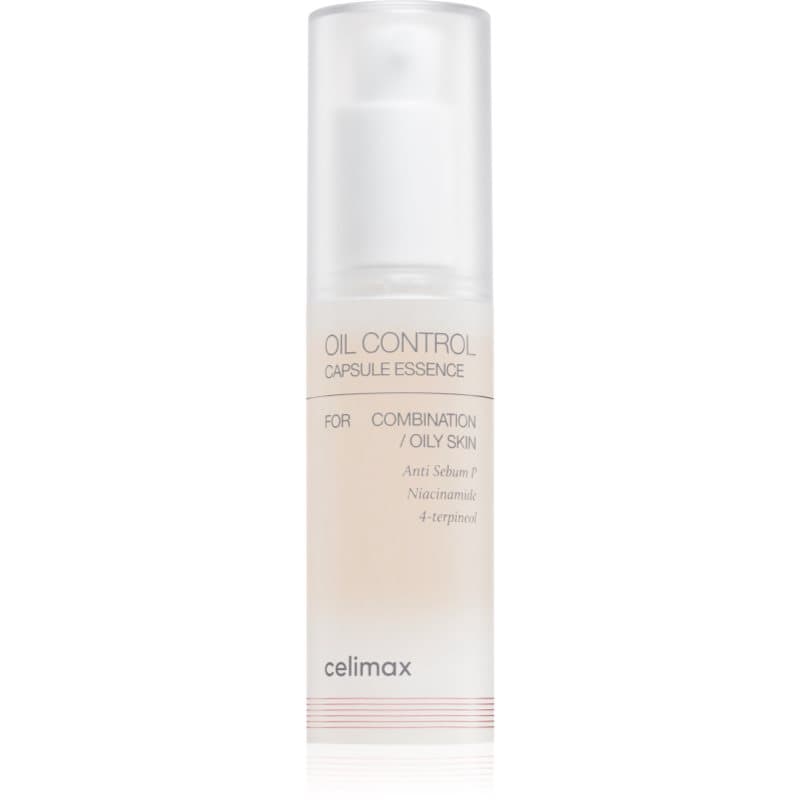 celimax Oil Control Capsule Essence verhelderende essence voor Vette en Problematische Huid 30 ml