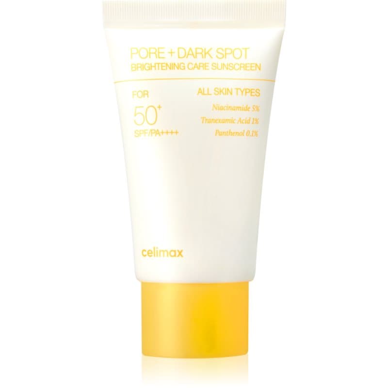 celimax Pore+Dark Spot Brightening Care Suncream verhelderende zonnebrandcrème SPF 50+ 50 ml