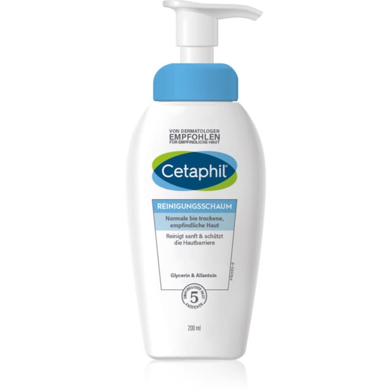 Cetaphil Gentle Foaming Cleanser Cleansing Foam Reinigingsschuim voor Normale en Droge Huid 200 ml