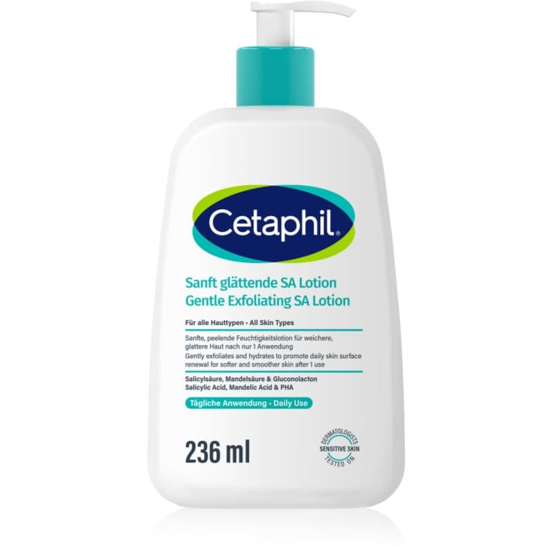 Cetaphil Gentle Exfoliating SA Lotion Zachte Exfolierende Crème voor alle huidtypen 236 ml