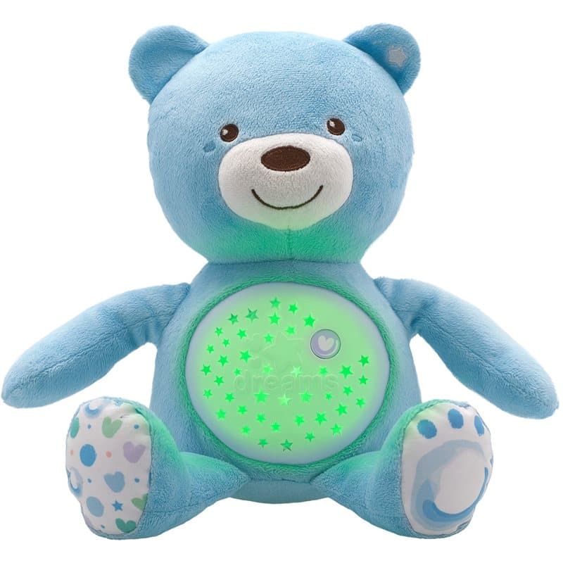 Chicco Baby Bear First Dreams projector met muziek Blue 0 m+ 1 st