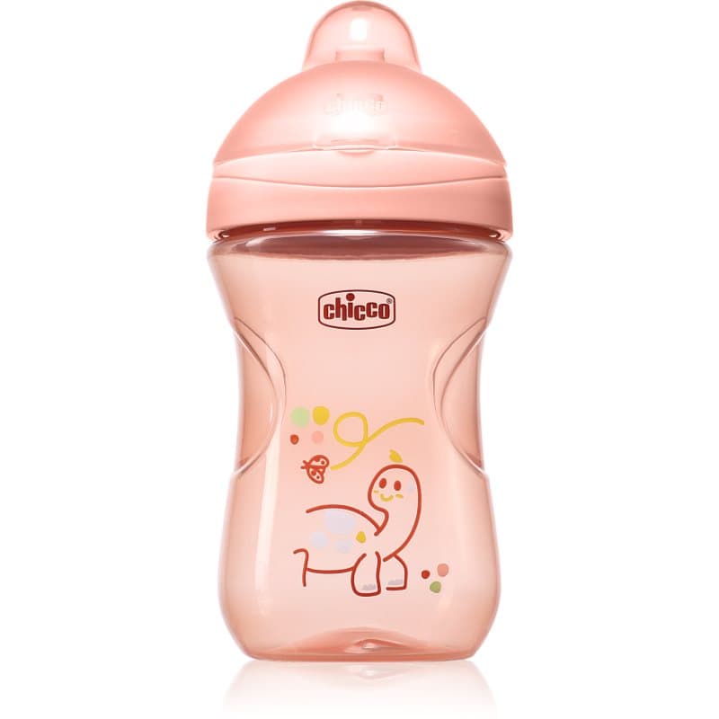 Chicco Advanced Cup 12m+ trainingsbeker met rietje Pink 266 ml