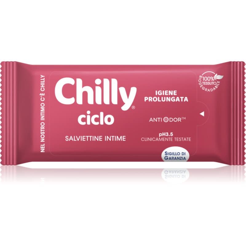 Chilly Ciclo Intimate Wipes Doekje voor Intimehygiene 12 st