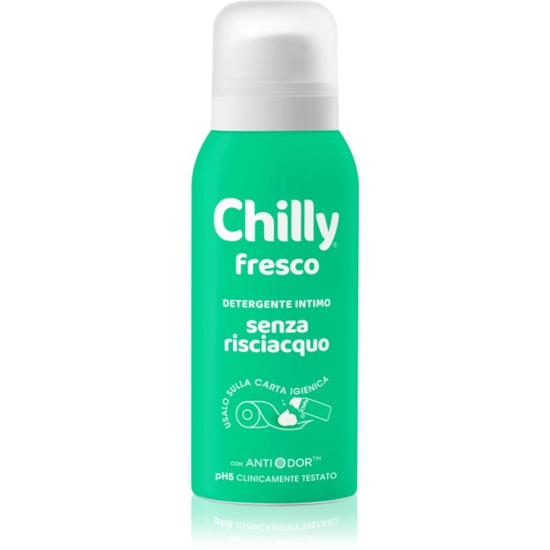 Chilly Fresh No Rinse Verfrissende Reinigingsschuim voor Intieme Hygiëne 100 ml