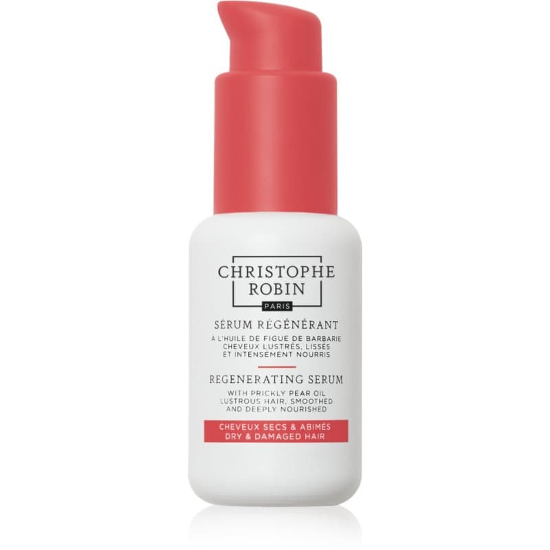 Christophe Robin Regenerating Serum with Prickly Pear Oil Herstellende Serum voor Droog, Beschadigd en Chemisch Behandeld Haar 50 ml