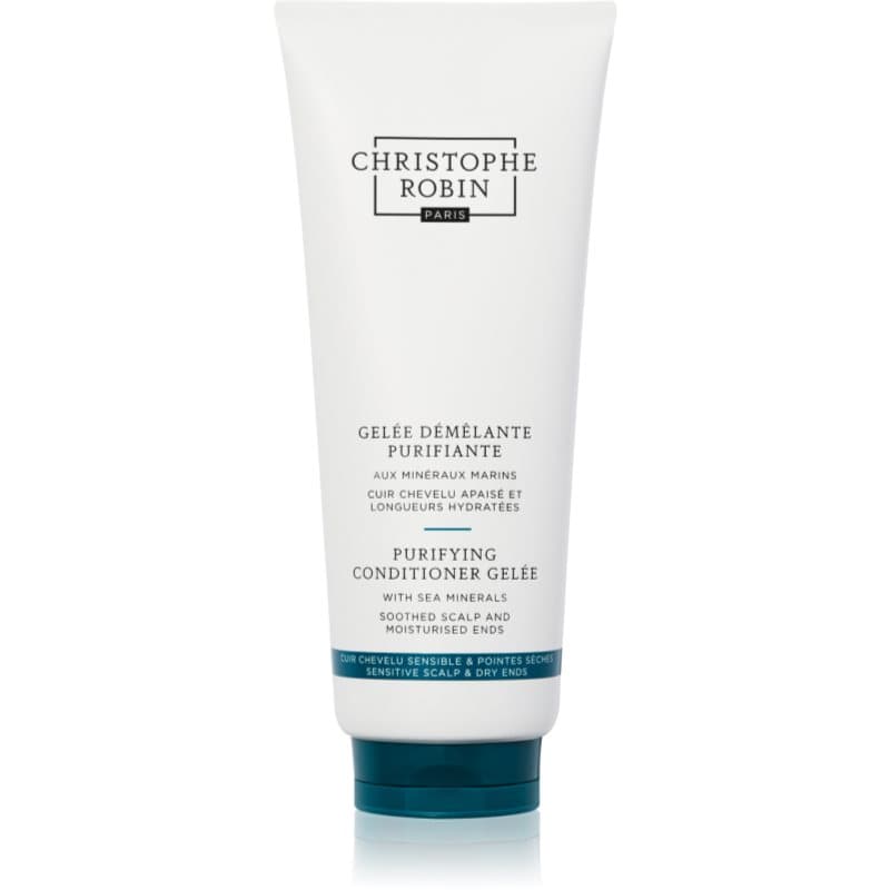 Christophe Robin Purifying Conditioner Geleé with Sea Minerals Gel Conditioner voor Makkelijk doorkambaar Haar 200 ml