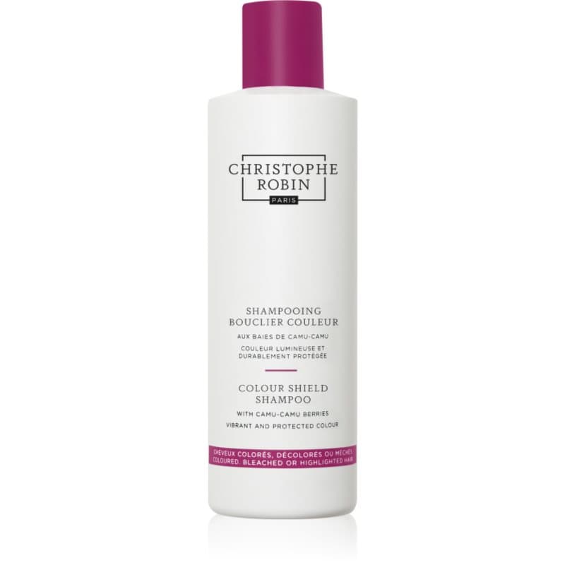 Christophe Robin Color Shield Shampoo with Camu-Camu Berries Voedende Shampoo voor Gekleurd en Highlighted Haar 250 ml