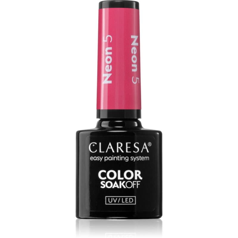 Claresa SoakOff UV/LED Color Neon Gel Nagellak Tint 5 5 g