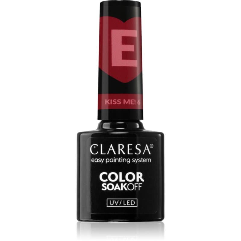 Claresa SoakOff UV/LED Color Kiss Me Gel Nagellak Tint 6 5 g