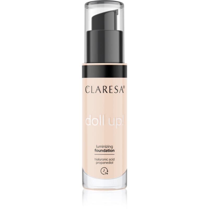 Claresa Doll Up! Verhelderende Foundation voor Natuurlijke Uitstraling Tint 03 Light Medium 34 g