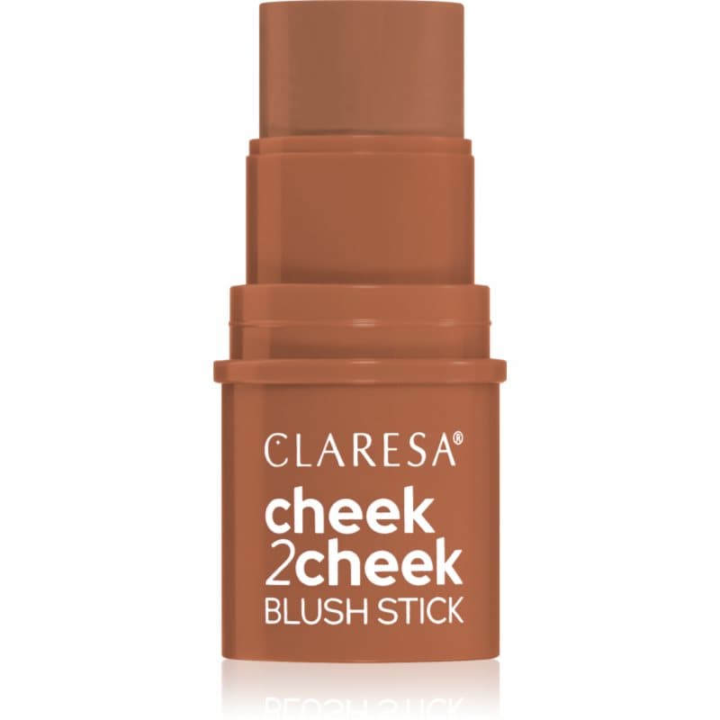 Claresa Cheek 2 Cheek Crèmige Bronzer in Stick Tint 02 Milk Choco 6 g