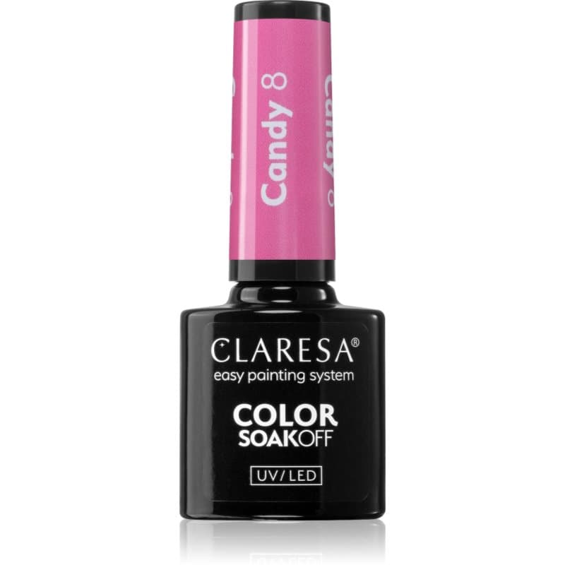 Claresa SoakOff UV/LED Color Candy Gel Nagellak Tint 8 5 g