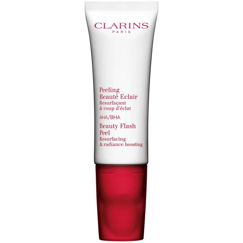 Clarins Beauty Flash Peel peeling voor het gladstrijken en voeden van de huid voor Onmiddelijke Straling 50 ml