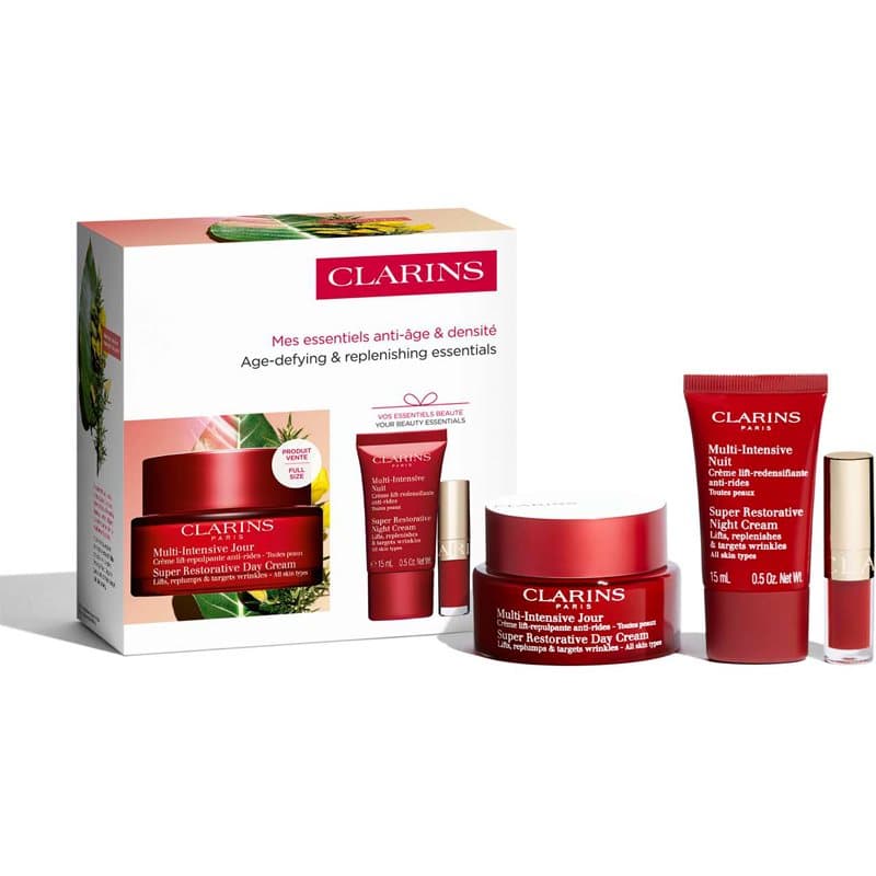 Clarins Super Restorative Collection Gift Set voor Rijpe Huid