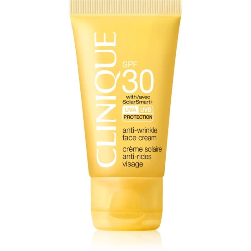 Clinique Sun SPF 30 Sunscreen Anti-Wrinkle Face Cream Zonnebrandcrème voor Gezicht met Anti-Rimpel Werking SPF 30 50 ml