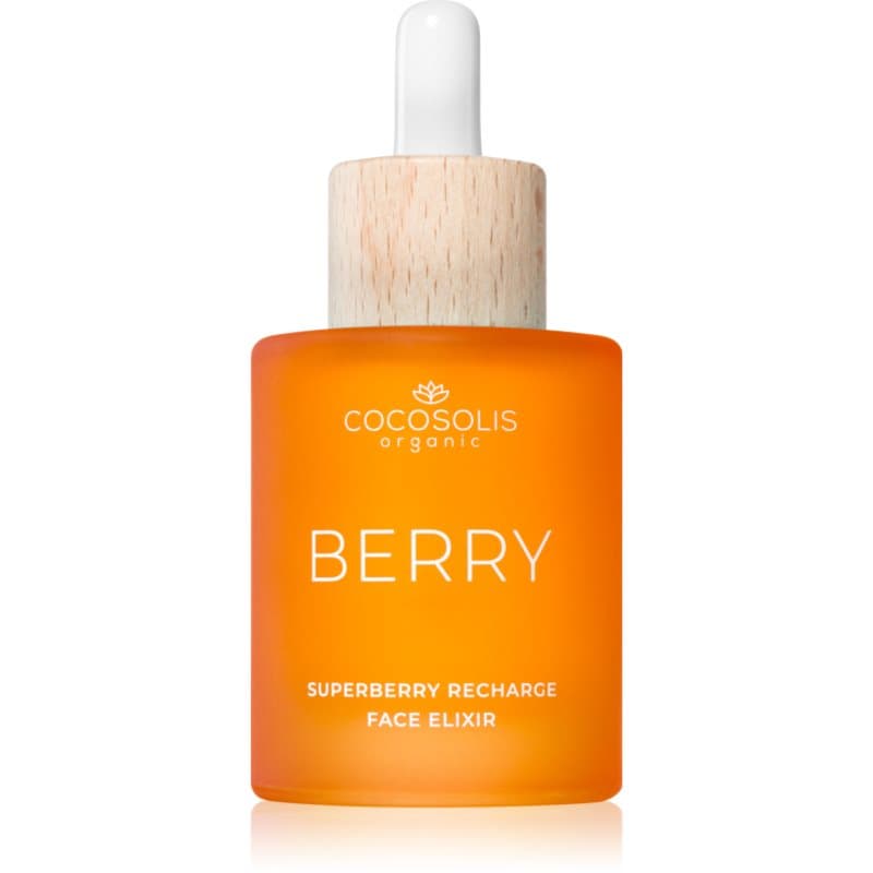 COCOSOLIS BERRY Superberry Recharge Face Elixir Voedende Elixer voor Revitalisatie van de Huid 50 ml