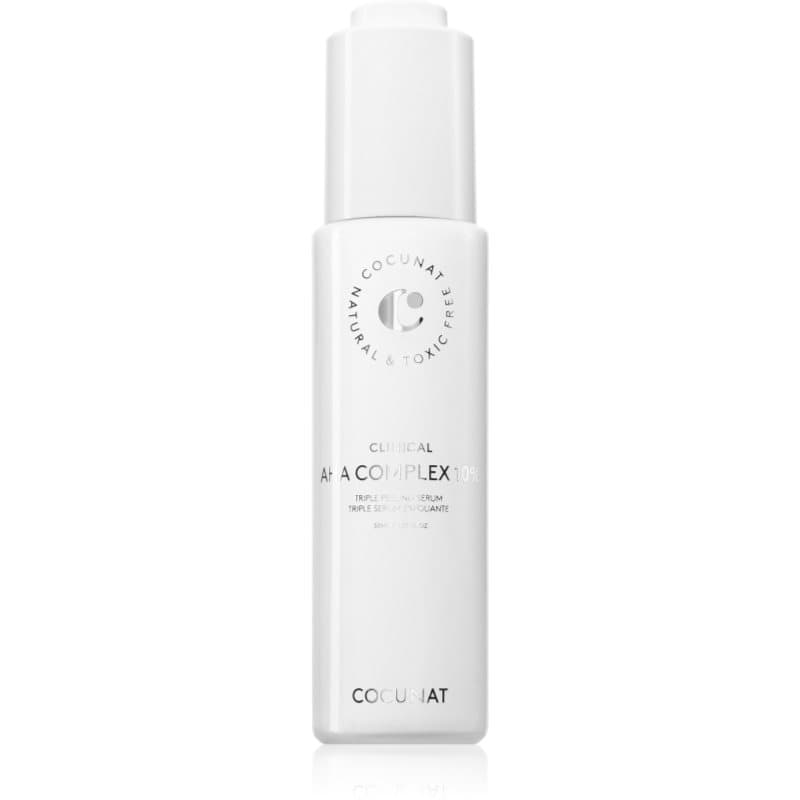 Cocunat Clinical AHA Complex 10% mild peeling nachtserum tegen Veroudering 30 ml