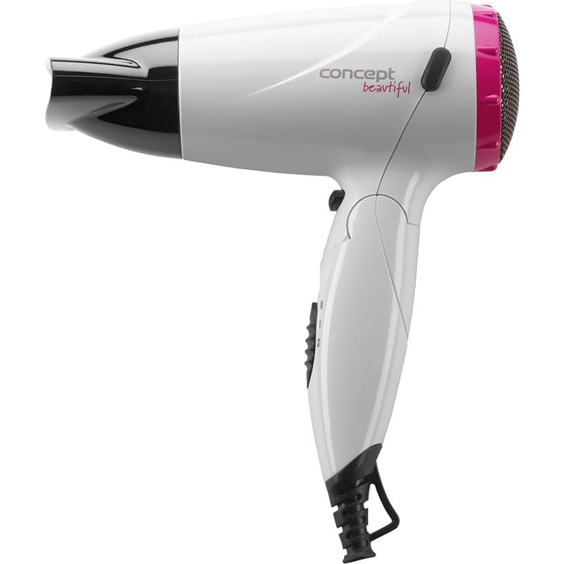 Concept Beautiful Haarföhn White + Pink 1 st
