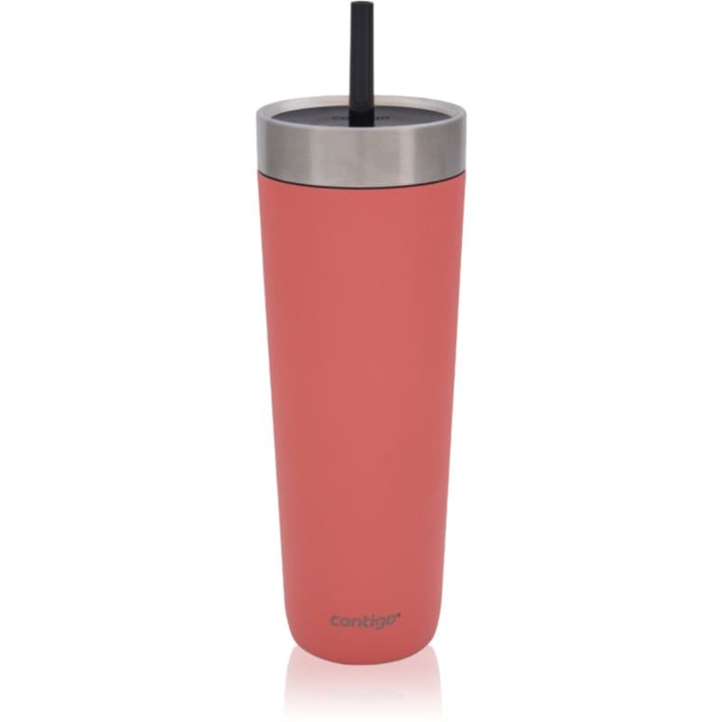 Contigo Luxe Spillproof Tumbler thermosbeker kleur Coral 720 ml