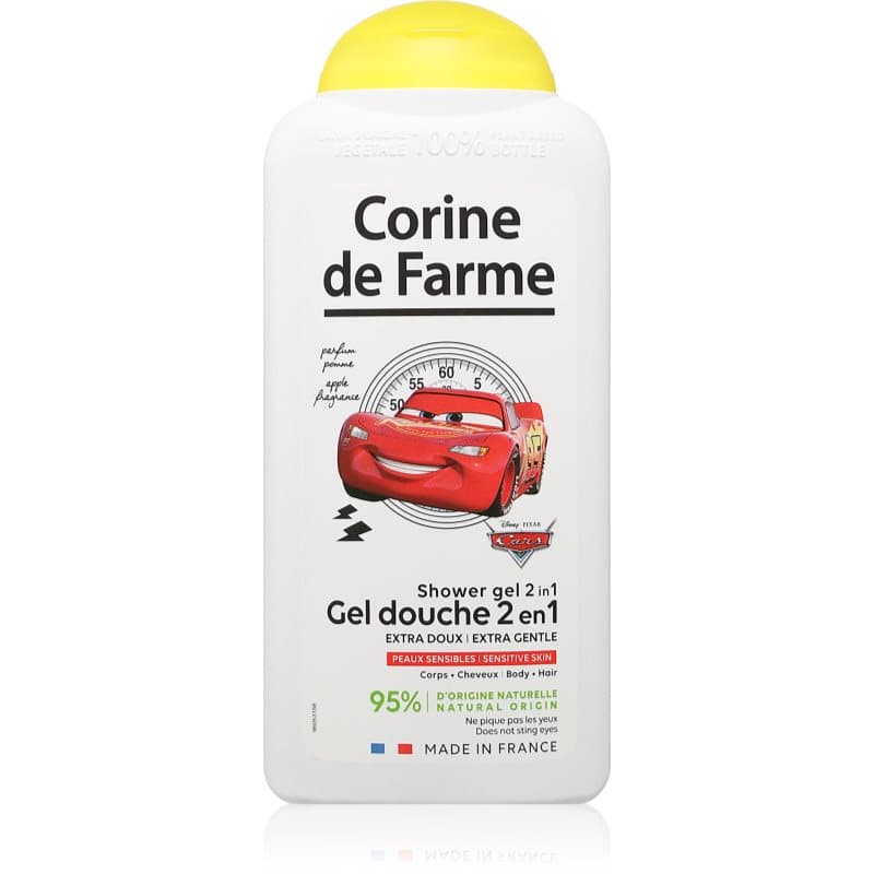 Corine de farme Shower Gel 2 in 1 Cars Douchegel 2 in 1 300 ml