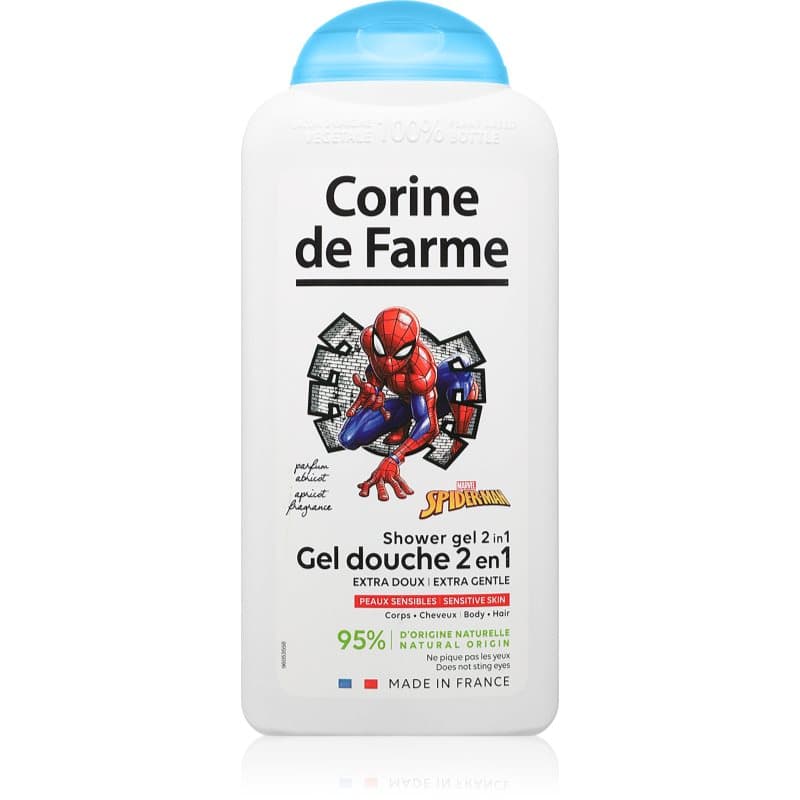 Corine de farme Shower Gel 2 in 1 Spiderman Douchegel 2 in 1 300 ml