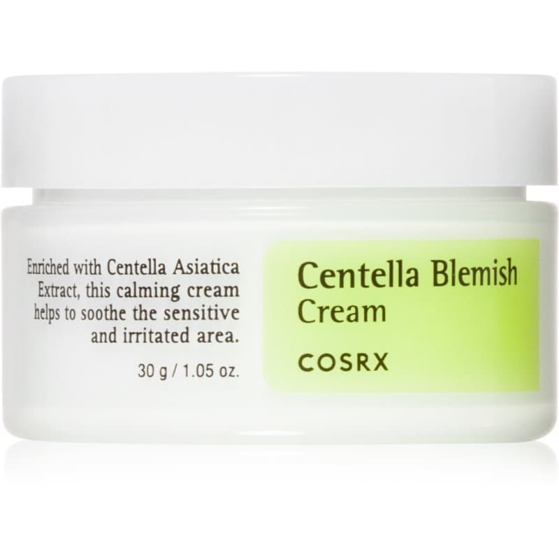 Cosrx Centella Blemish Cream Voedende en Kalmerende Crème tegen een rode huid 30 ml