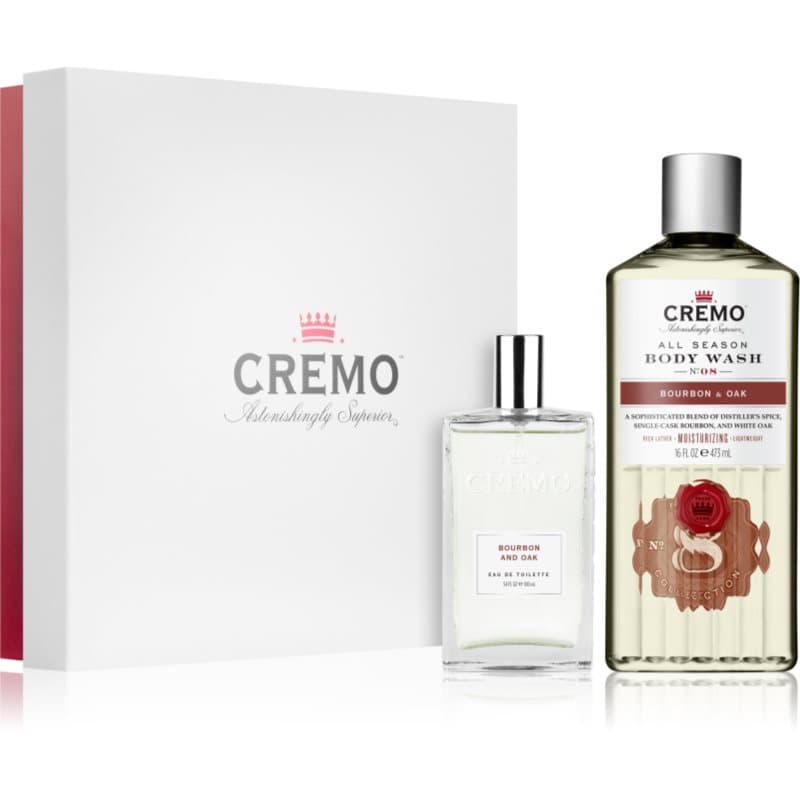 Cremo Set Bourbon and Oak Gift Set voor Mannen