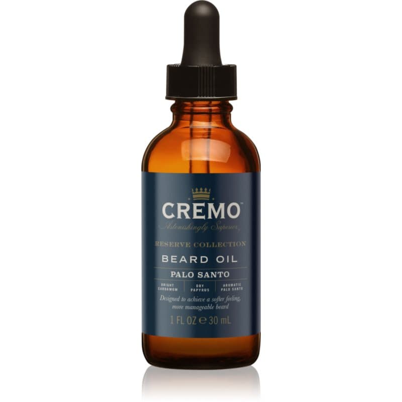 Cremo Reserve Collection Palo Santo Baardolie voor Mannen  30 ml