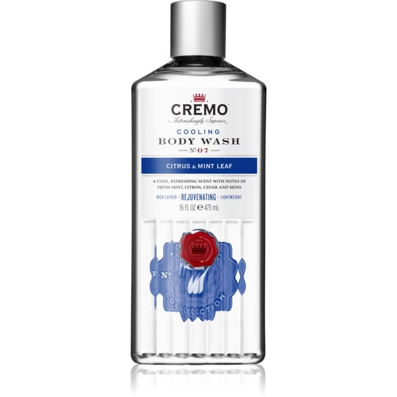 Cremo Cooling Body Wash Citrus & Mint Leaf Hydraterende Douchegel 473 ml