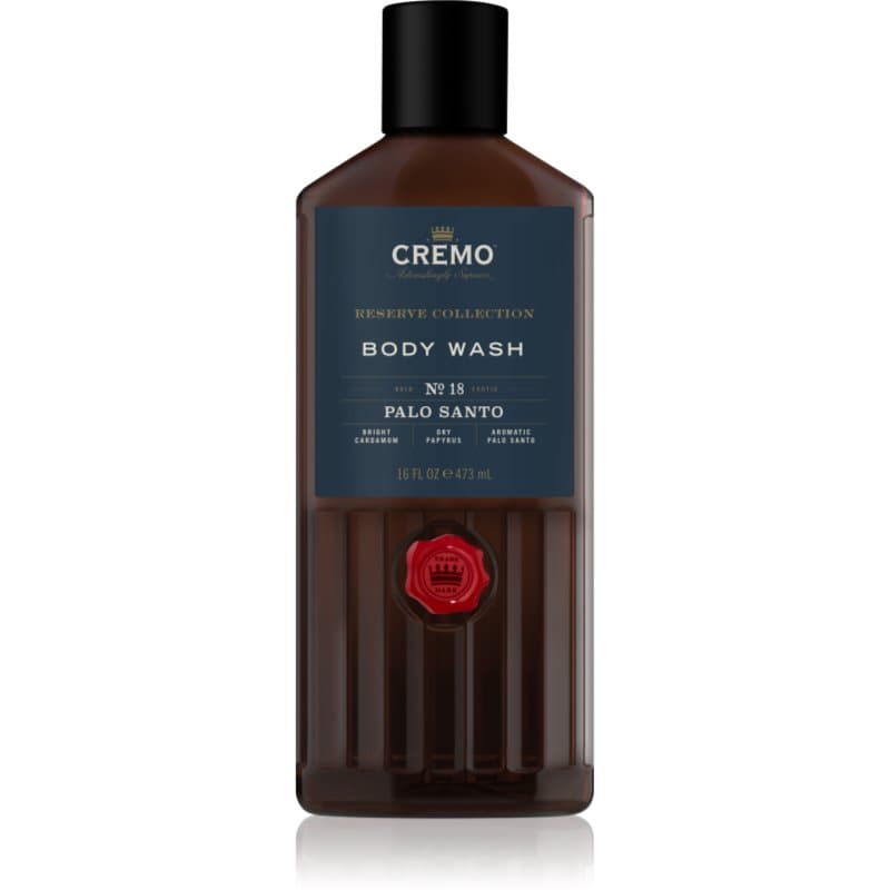 Cremo Reserve Collection Palo Santo Actieve Douchegel voor Mannen  473 ml