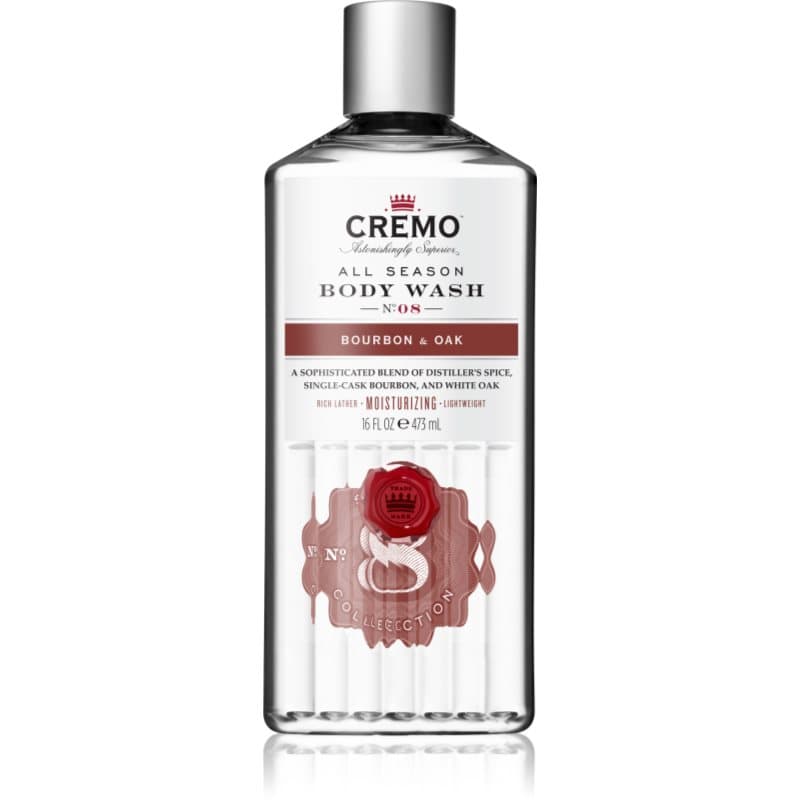 Cremo Bourbon & Oak Douchegel voor Mannen 473 ml
