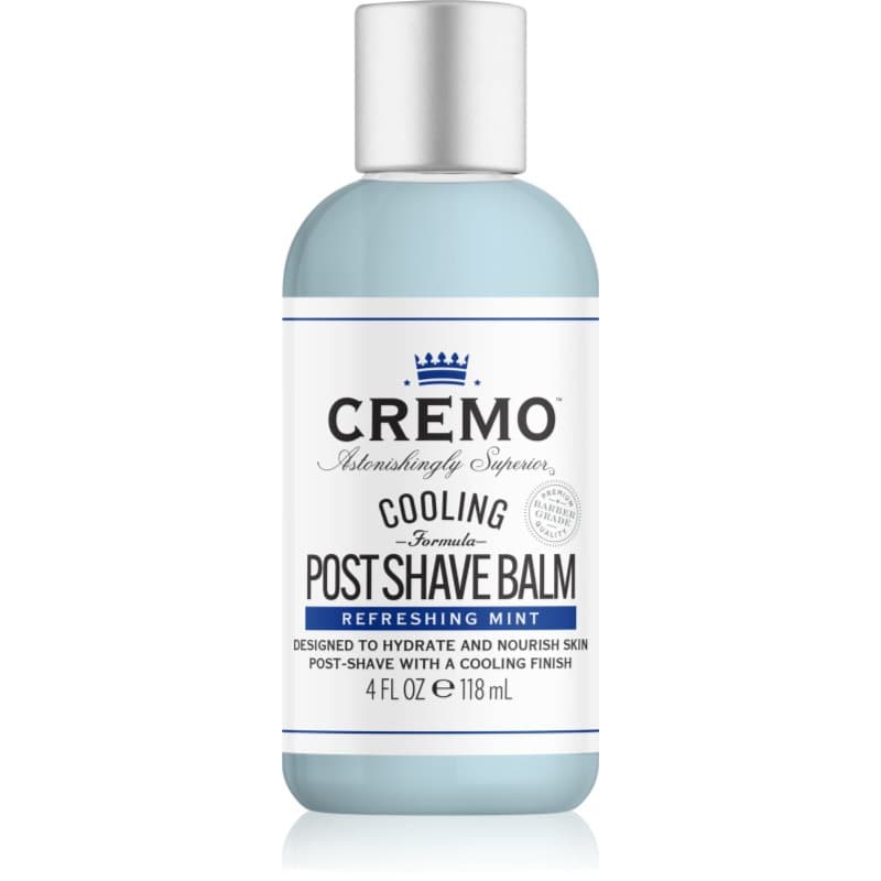 Cremo Refreshing Mint Post Shave Balm Aftershave Balsem voor Mannen  118 ml
