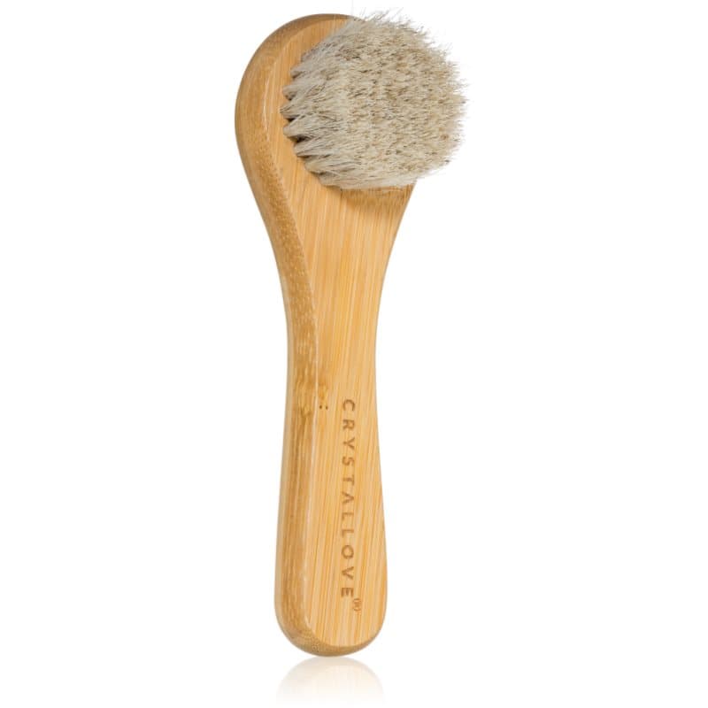 Crystallove Bamboo Face Brush Huid Reinigingsborsteltje 1 st