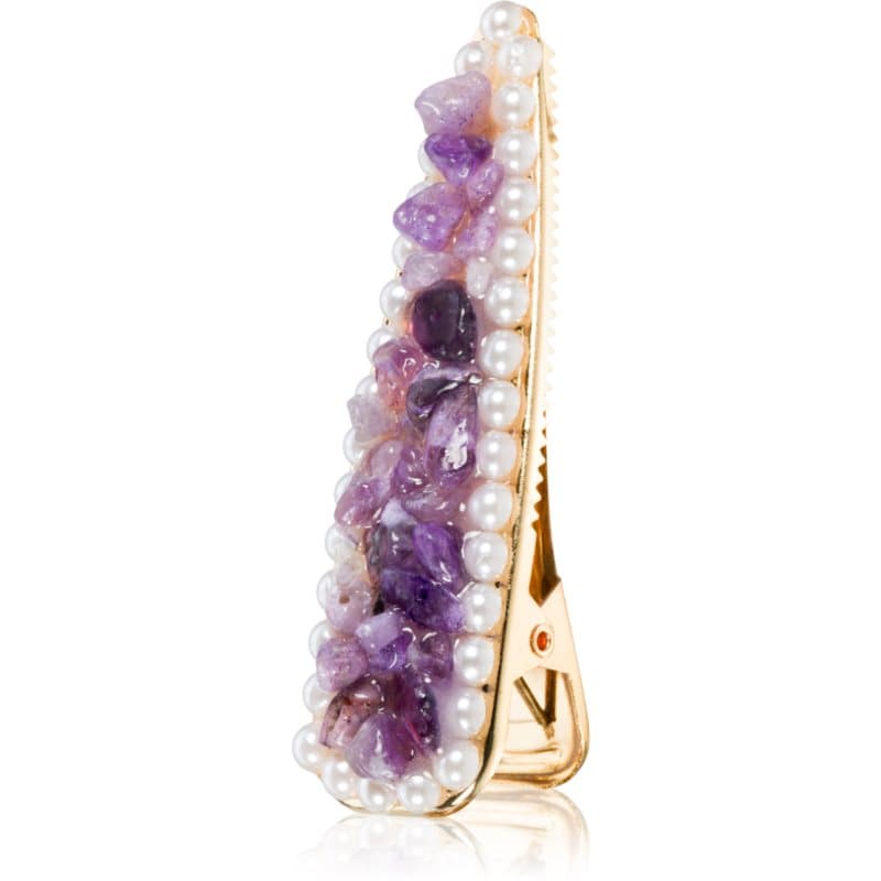 Crystallove Amethyst Hair Clip haarspeldje 1 st