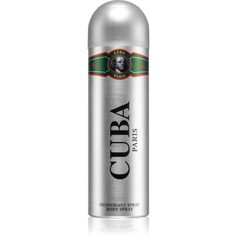 Cuba Green Deodorant  voor Mannen 200 ml