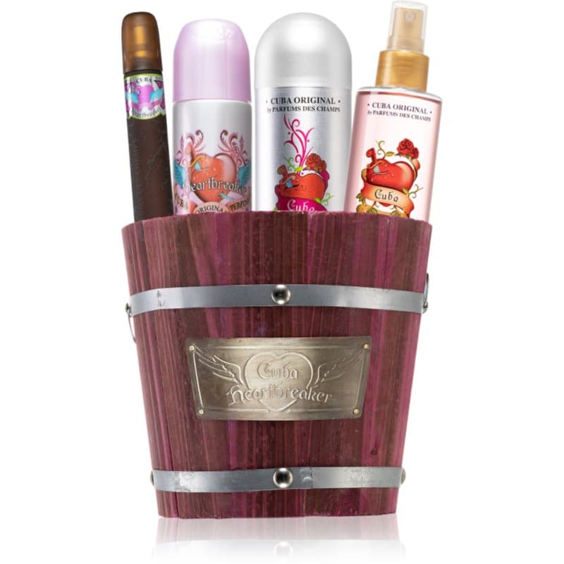 Cuba Heartbreaker Gift Set voor Vrouwen 1 st